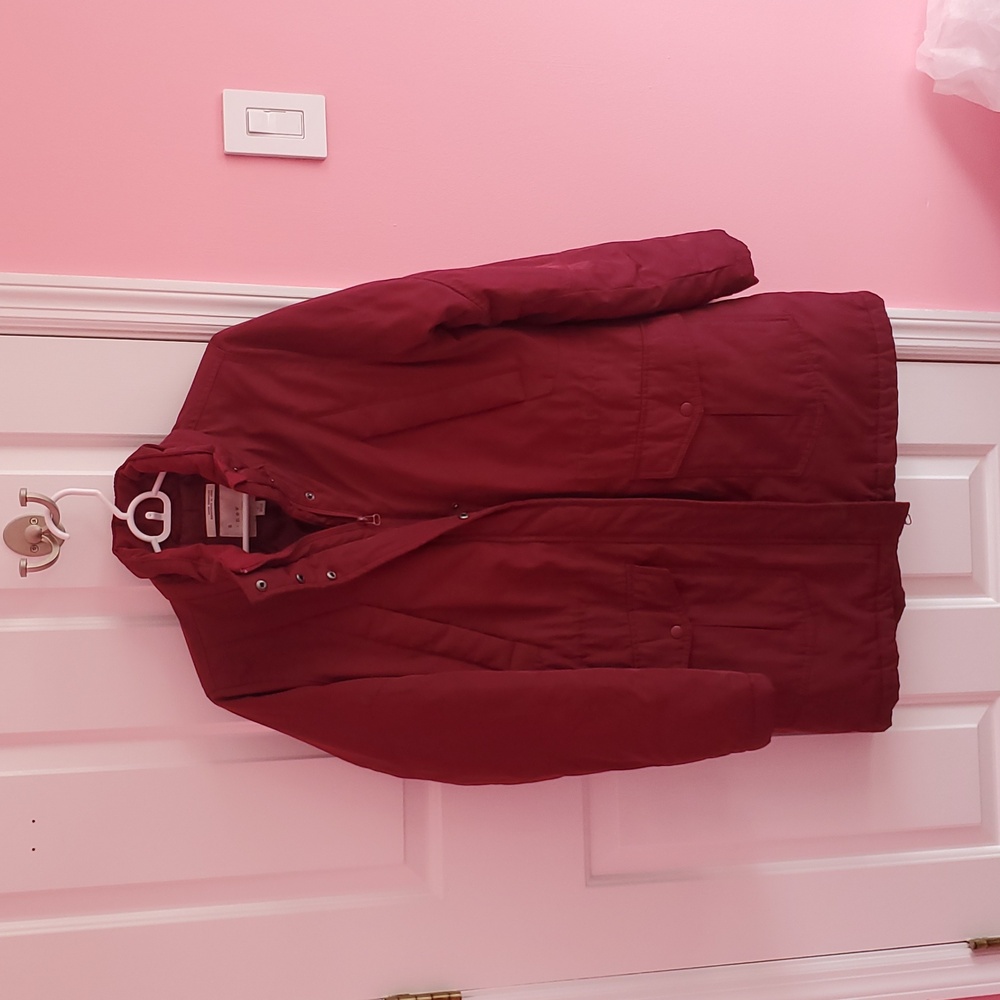 A New Day Burgundy Winter Coat